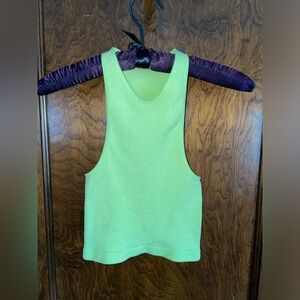 Stretchy Cropped Tank From Zara Size M-L